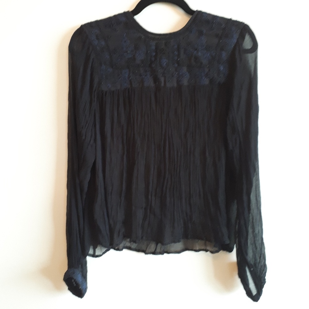 Free people sheer top